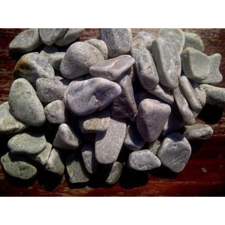 1 Ton Green Tumble Pebbles (50 x 20Kg bags)