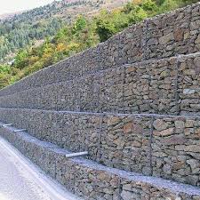 Hexagonal Woven Mesh Gabion Baskets 2m x 1m x 0.5m