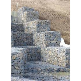 Hexagonal Woven Mesh Gabion Baskets 2m x 1m x 0.5m