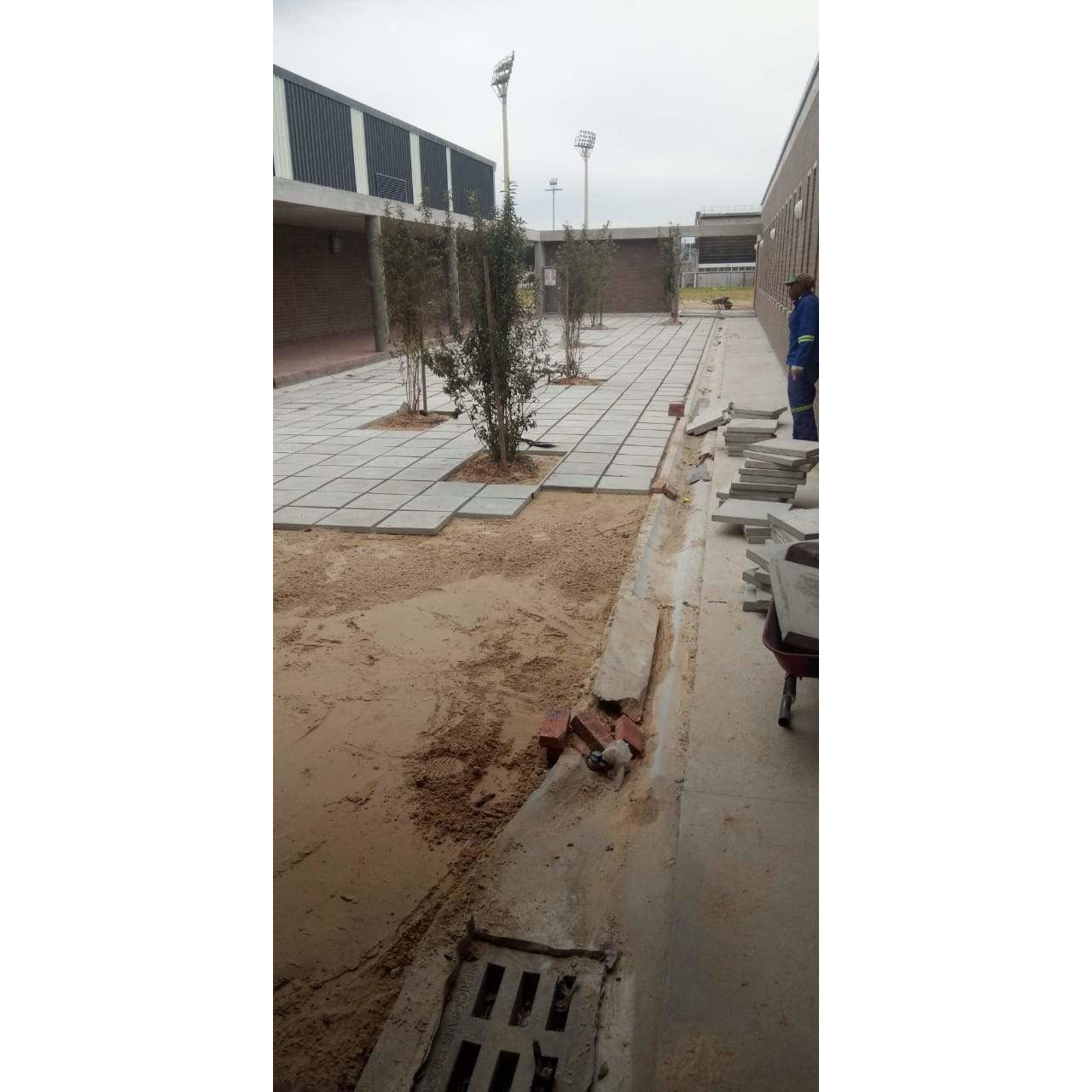 Concrete Paving Slab 450mmx450mmx50mm - Grey