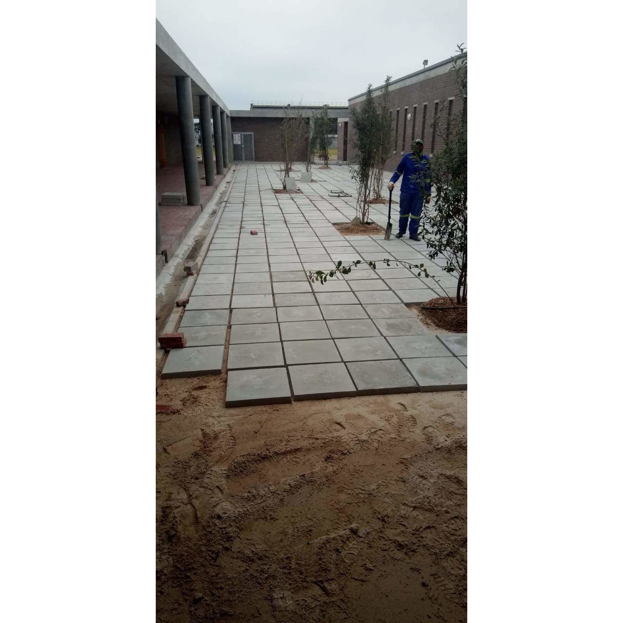 Concrete Paving Slab 450mmx450mmx50mm - Grey