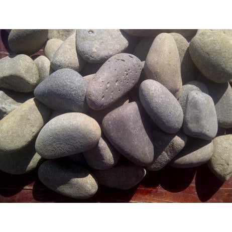 1 Ton Olive Green Pebbles (50 x 20Kg bags)