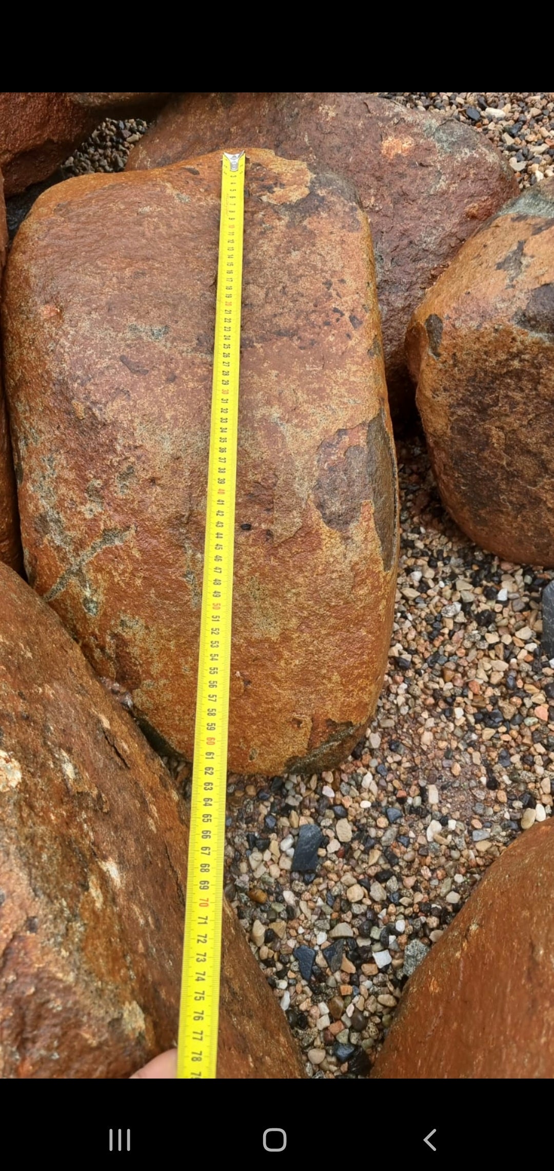 Rock Boulders - Natural 0.5m -0.8m