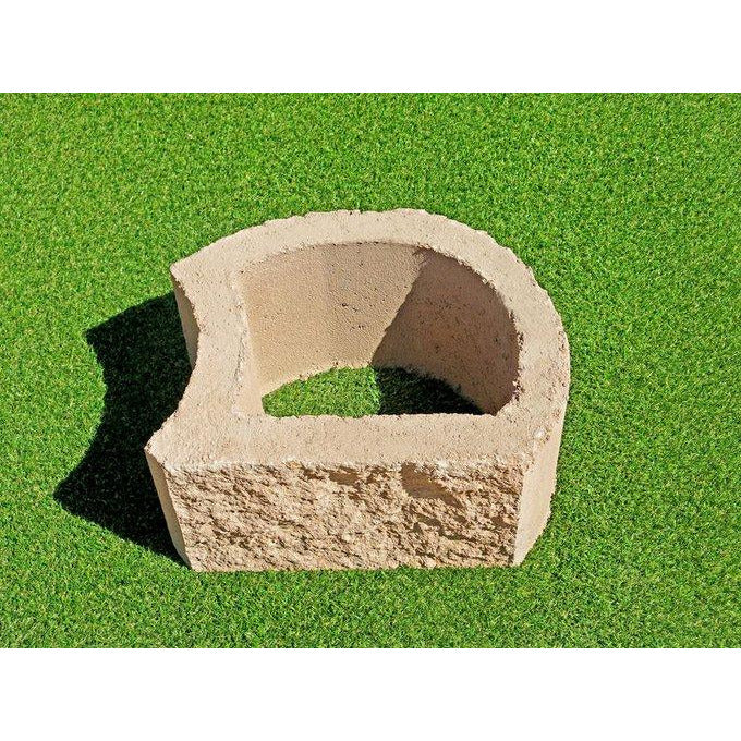 Terraforce L18 Rock Face Retaining Block