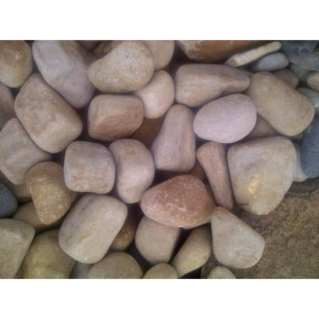 1 Ton Tumbled Sandstone Pebbles (50 x 20Kg bags)