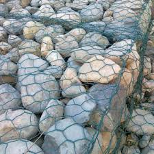 Hexagonal Woven Mesh Gabion Baskets 2m x 1m x 0.5m