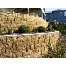 Terraforce Rock Face Retaining Block - Sandstone (R36)