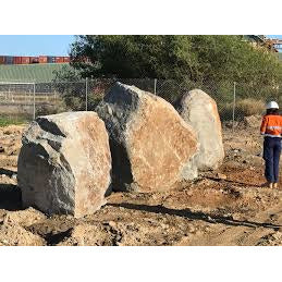 Rock Boulders - Crushed 1m x 1m