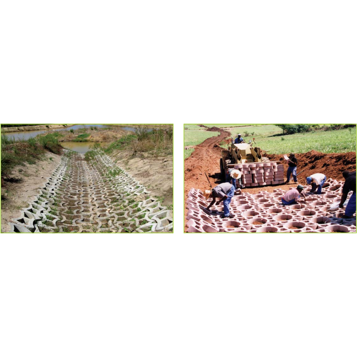 Terrafix Erosion Control Block (320 x 320 x 100)